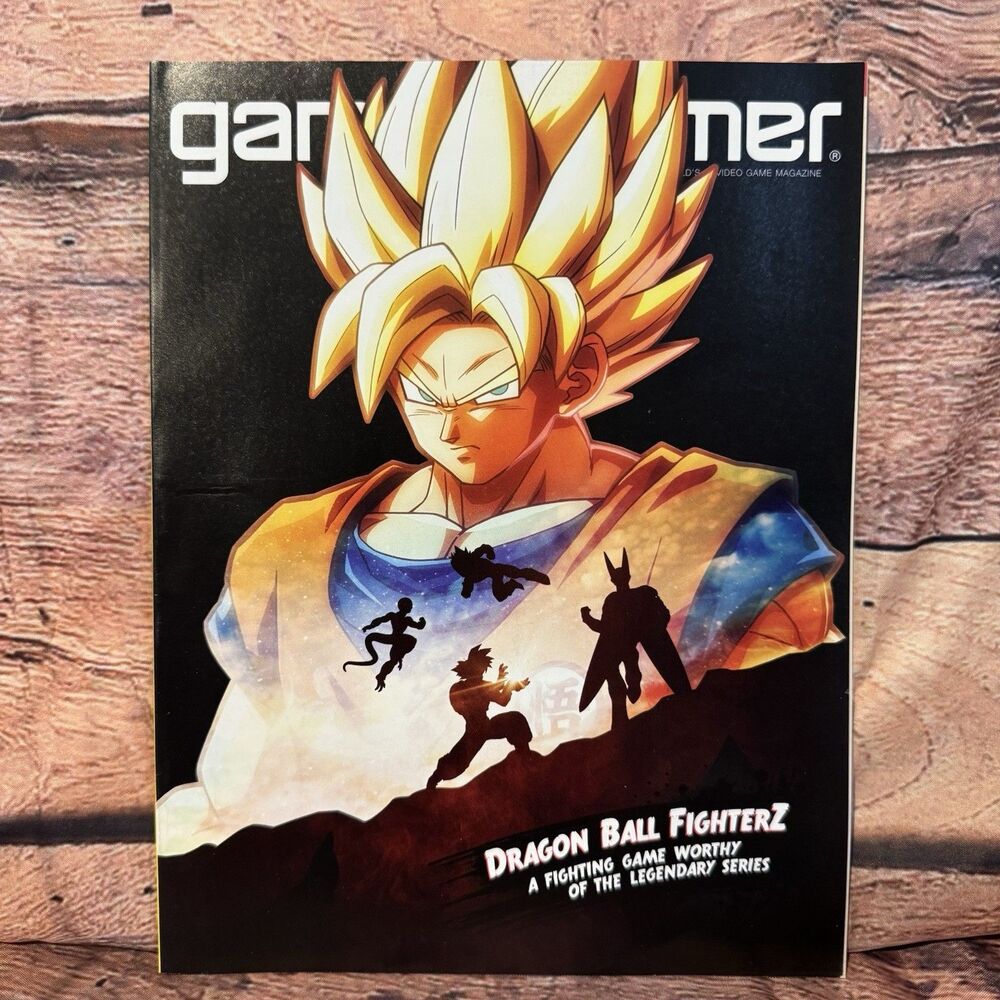 Game Informer Issue 295 November 2017 Dragon Ball FighterZ Cover Goku Frieza